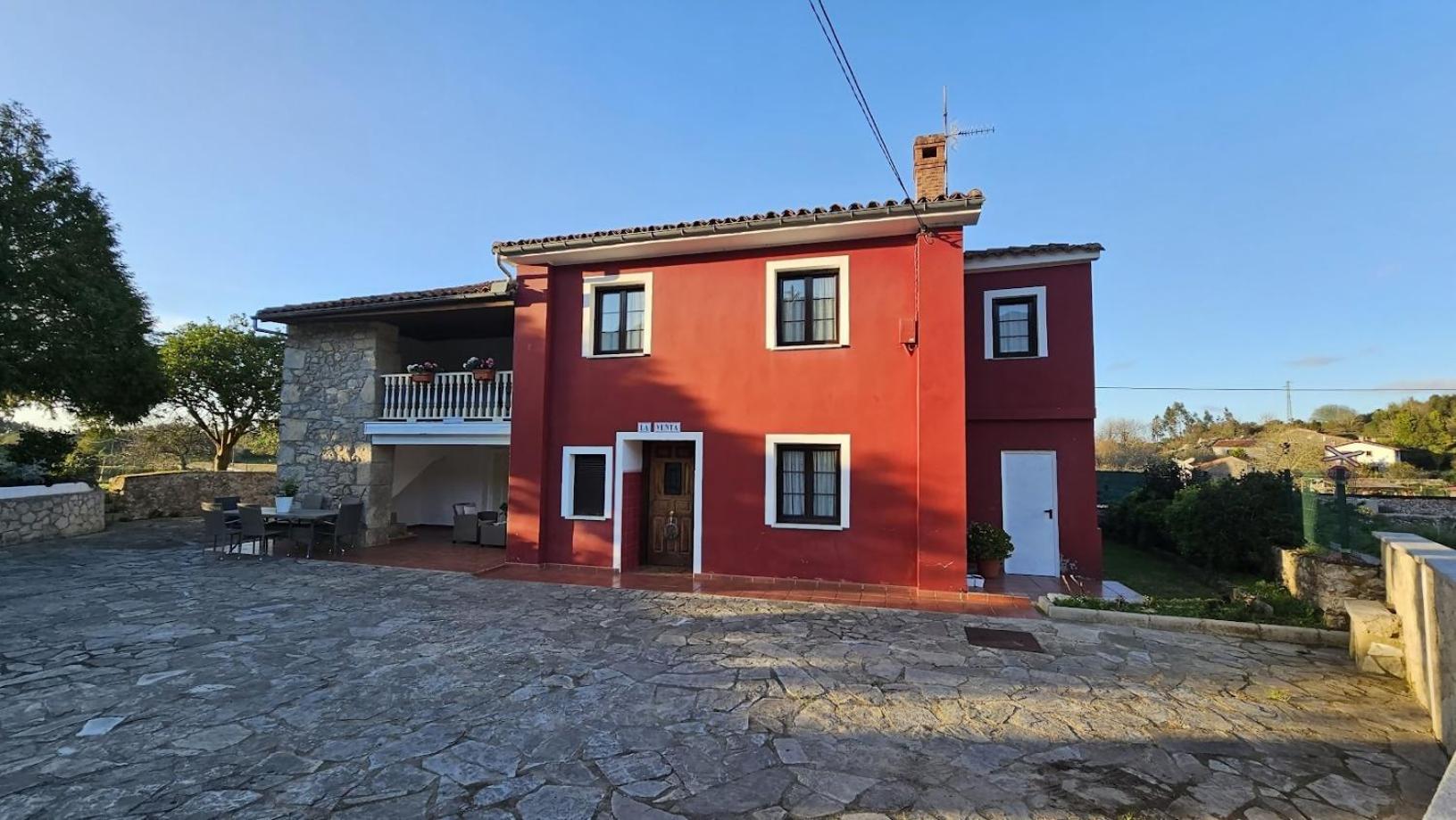 Вилла Casa La Venta De Pedro Рибадеселья Экстерьер фото